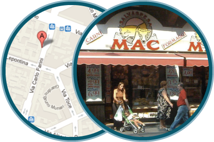 Google Maps - MAC Alimentari, Via Farini